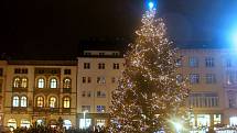 Rozsvícení vánočního stromu v Olomouci, 23. listopadu 2018