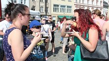 Tvarůžkový festival v centru Olomouce