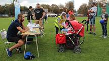 Handicap rally na atletickém stadionu v Olomouci