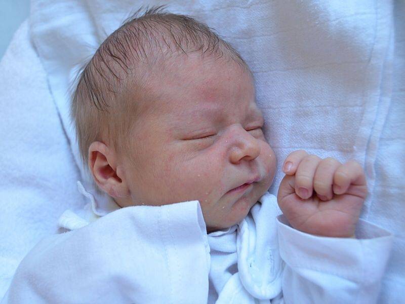 Alexandr Gallas, Stražisko, narozen 7. května ve Šternberku, míra 49 cm, váha 3260 g