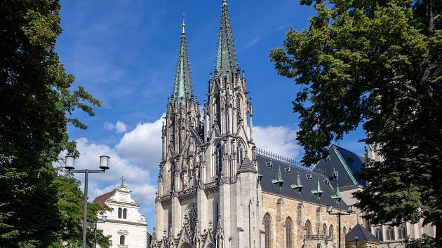 Katedrála svatého Václava v Olomouci.