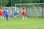 FK Šternberk (v modrém) vs. FC Hněvotín