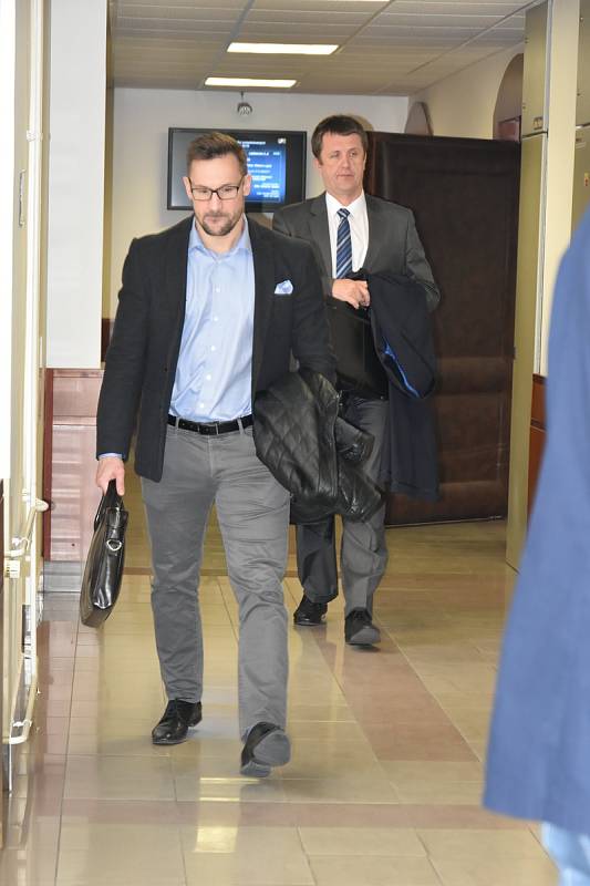 Metanolová kauza u Vrchního soudu v Olomouci 14. března 2019. Rozsudek si osobně nevyslechl ani jeden ze šestice obžalovaných. Přišli pouze jejich obhájci
