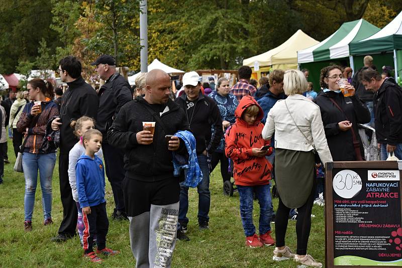 Svátek krajských zemědělců v podobě Dožínek se konal v Náměšti na Hané, 19. 9. 2021