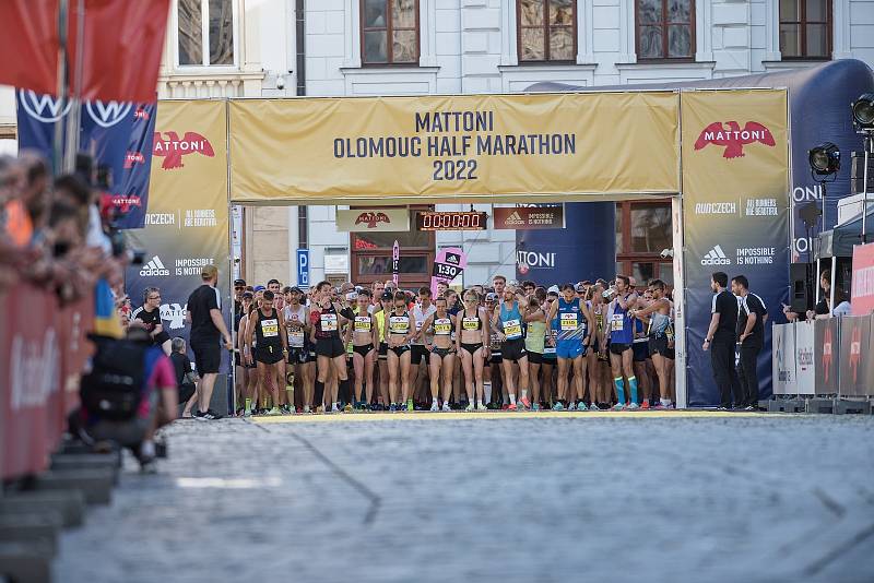 Mattoni 1/2Maraton 2022 v Olomouci.