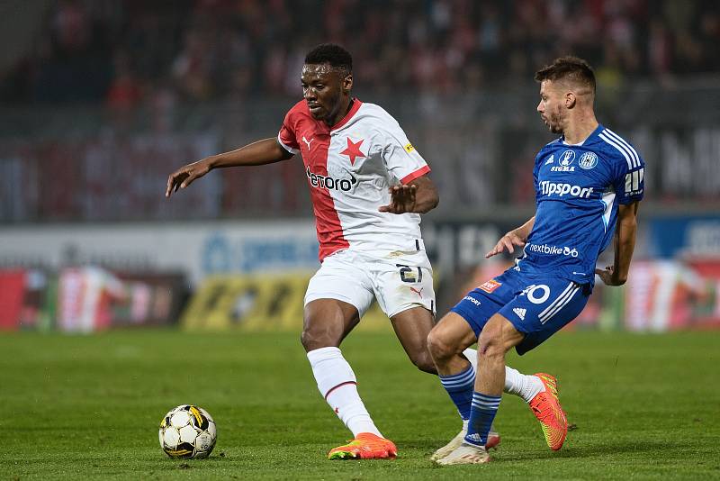 SK Sigma Olomouc - SK Slavia Praha, Jan Navrátil, Ibrahim Traoré