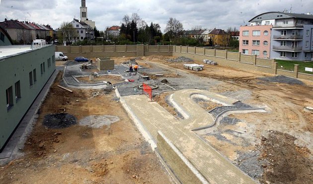 Areál vzdělávacího centra pro slabozraké děti v Olomouci–Hejčíně