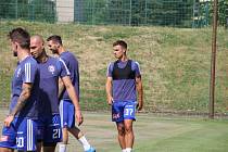 Fotbalová Sigma Olomouc zahájila přípravu na novou sezonu. David Vaněček a Antonín Růsek