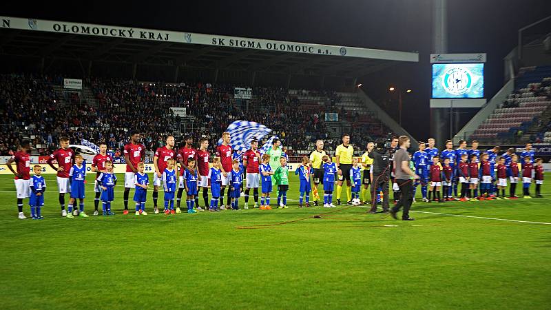 Sigma proti Spartě na Andrově stadionu