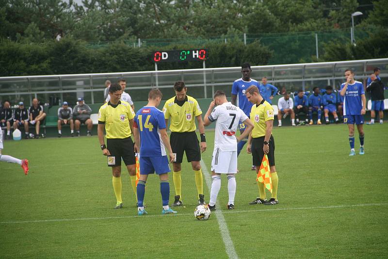 Fotografie z přípravného zápasu mezi celky SK Sigma Olomouc a FC Vysočina Jihlava