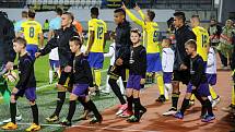 Zápas Evropské ligy FC FASTAV Zlín - FC Sheriff Tiraspol na Andrově stadionu v Olomouci