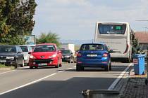 Silnice z Hněvotína do Lutína bude kvůli rekonstrukci od čtvrtka 1. září 2022 pro veškerou dopravu uzavřená.