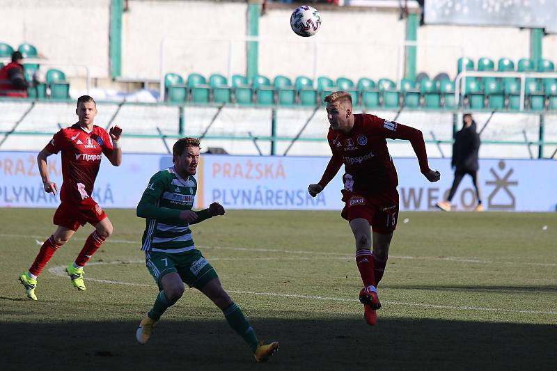 Bohemians Praha 1905  - Sigma Olomouc 0:0.Ondřej Zmrzlý