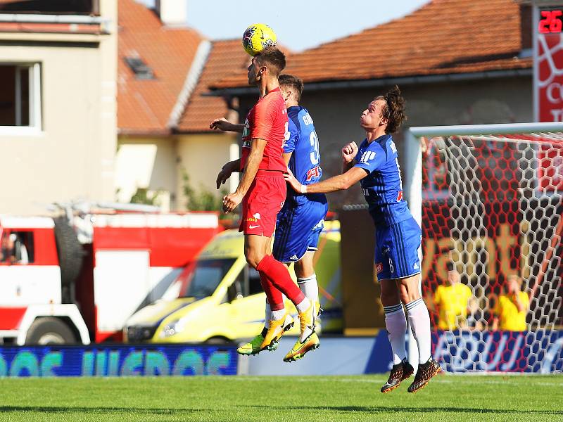 4. kolo FORTUNA:LIGY: FC Zbrojovka Brno - SK Sigma Olomouc 2:4