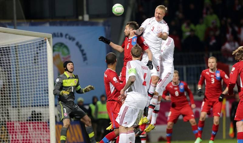 Kvalifikační zápas Česko - Dánsko v Olomouci