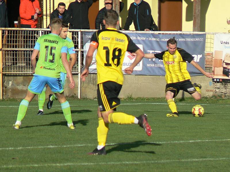 Nové Sady porazily doma v divizním utkání Hranice 2:0.