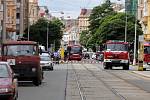 Nález letecké bomby uzavřel v úterý 25. srpna odpoledne rušnou Masarykovu třídu v Olomouci