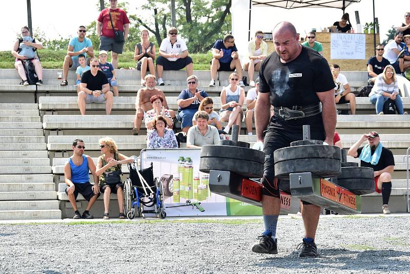 Soutěž strongmanů na Korunní pevnůstce v Olomouci, 24. 8. 2019