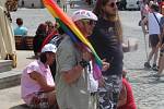 Rainbow Pride - první průvod lidí s menšinovou sexuální orientací v Olomouci