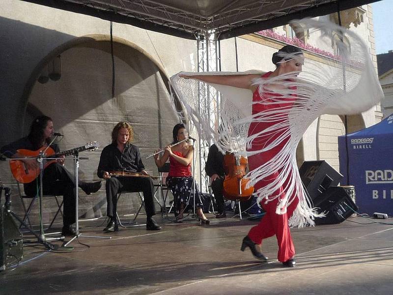 Flamencová fiesta na Horním náměstí