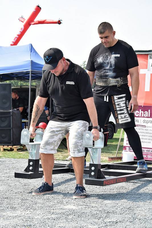 Soutěž strongmanů na Korunní pevnůstce v Olomouci, 24. 8. 2019