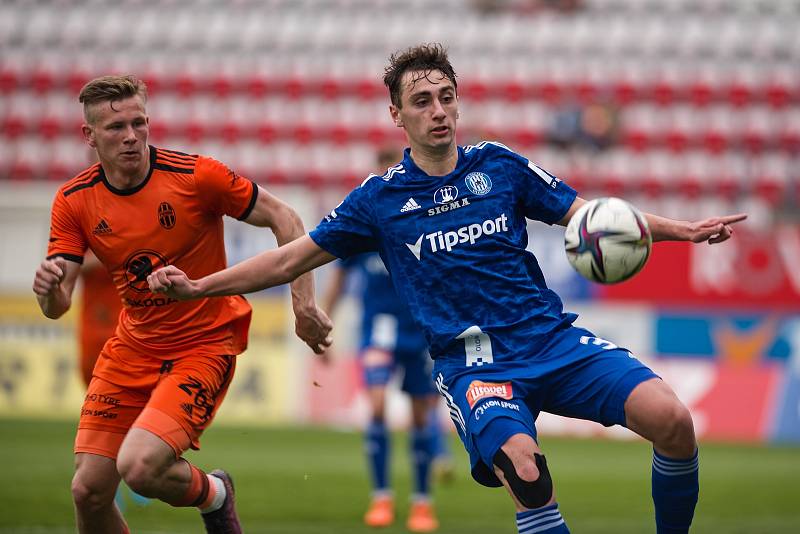 SK Sigma Olomouc - Mladá Boleslav. Matěj Hadaš