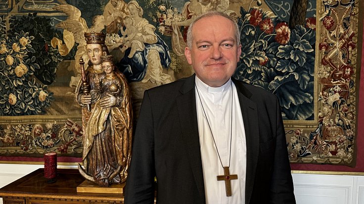 Pomocný biskup a administrátor olomoucké arcidiecéze Mons. Josef Nuzík