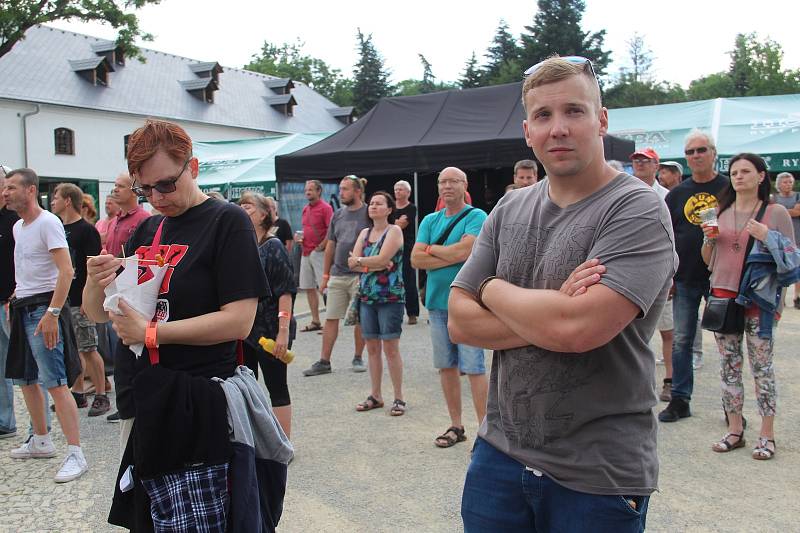 Festival Bounty Rock Cafe Open Air v areálu Korunní pevnůstky v Olomouci.