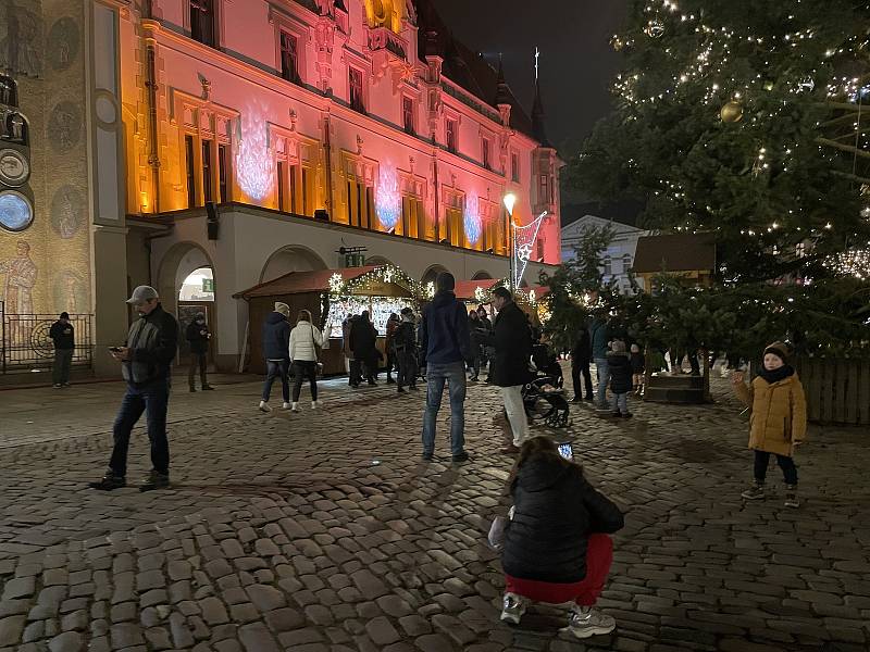 Vánoční trhy v Olomouci, 25. listopadu 2021