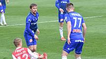 SK Sigma Olomouc - FK Pardubice 0:1 (0:0)David Houska, Jaroslav Mihalík