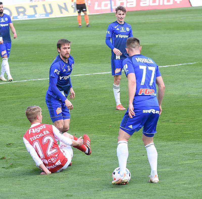 SK Sigma Olomouc - FK Pardubice 0:1 (0:0)David Houska, Jaroslav Mihalík