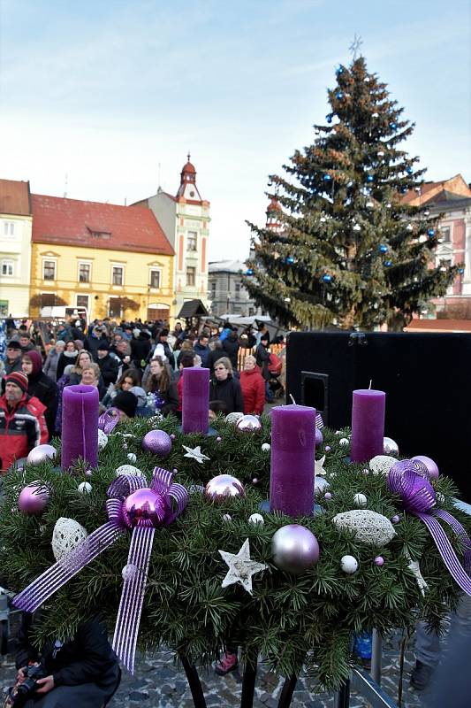 Vánoční jarmark 2019 na náměstí v Uničově