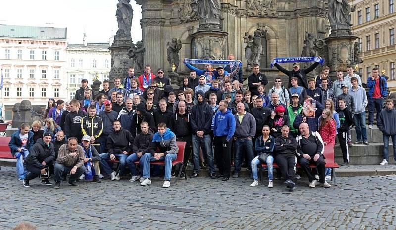 Fanoušci Sigmy a Baníku pondělní derby v Olomouci bojkotovali