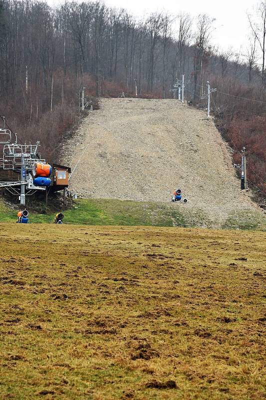 Lyžařský areál v Hrubé Vodě