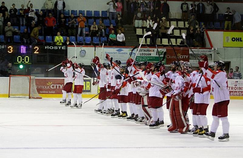 Olomouc vs. Chomutov - baráž o extraligu