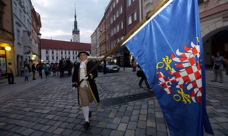 Slavnostní průvod ke cti patronky města Olomouce svaté Pavlíny