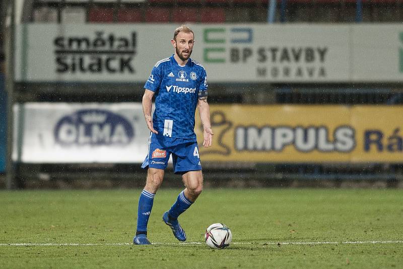 Sigma Olomouc - Fastav Zlín 1:1. Roman Hubník