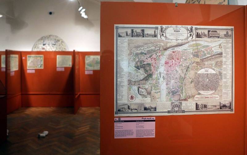 Výstava Kouzlo starých map v olomouckém Vlastivědném muzeu