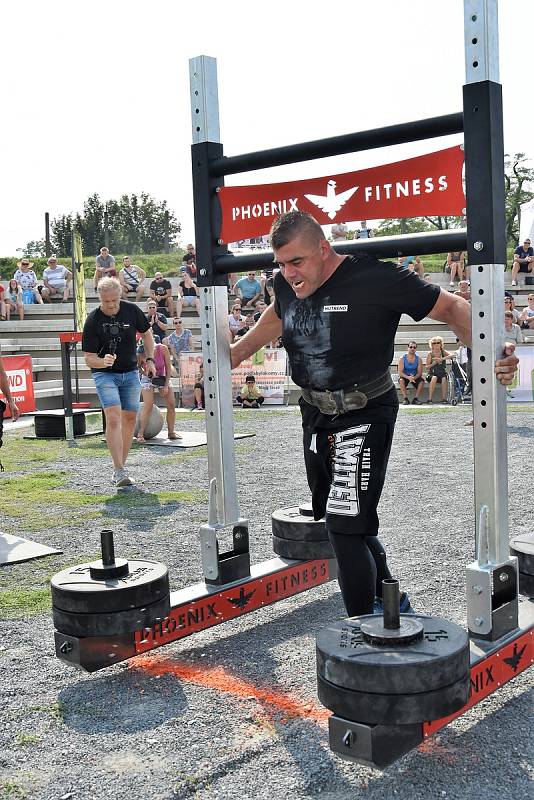 Soutěž strongmanů na Korunní pevnůstce v Olomouci, 24. 8. 2019