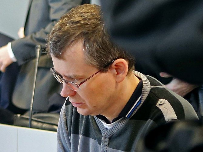 Tomáš Březina u olomouckého soudu