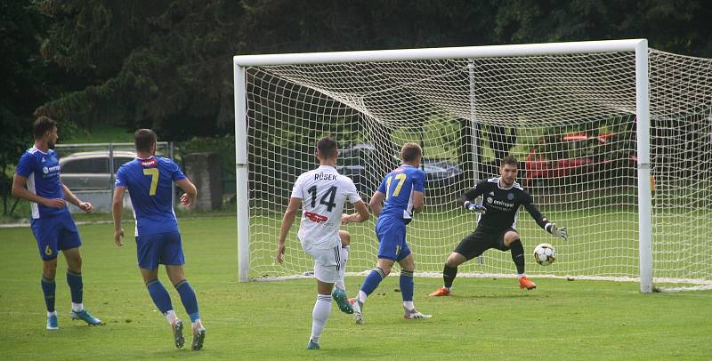 Fotografie z přípravného zápasu mezi celky SK Sigma Olomouc a FC Vysočina Jihlava