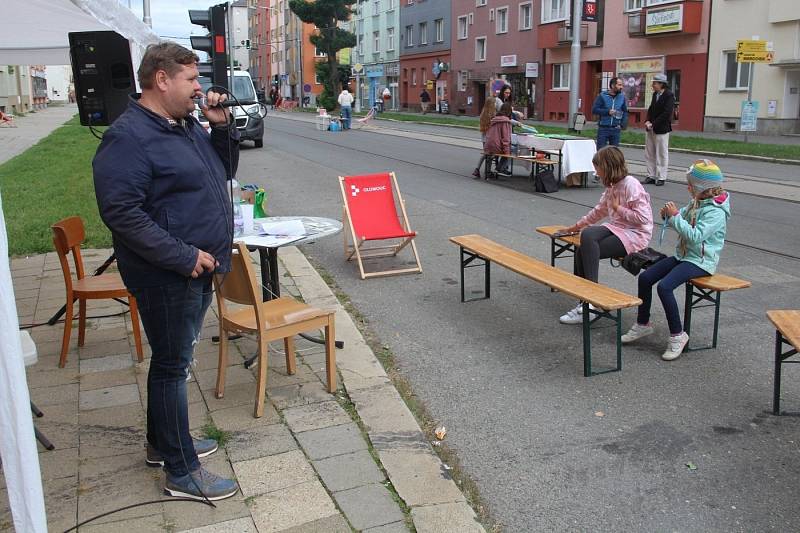 Sousedská slavnost na Masarykově třídě v Olomouci, sobota 18. září 2021