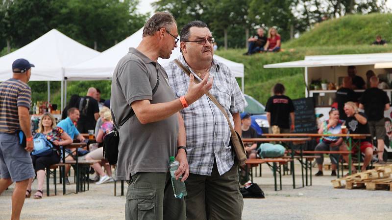 Festival Bounty Rock Cafe Open Air v areálu Korunní pevnůstky v Olomouci.