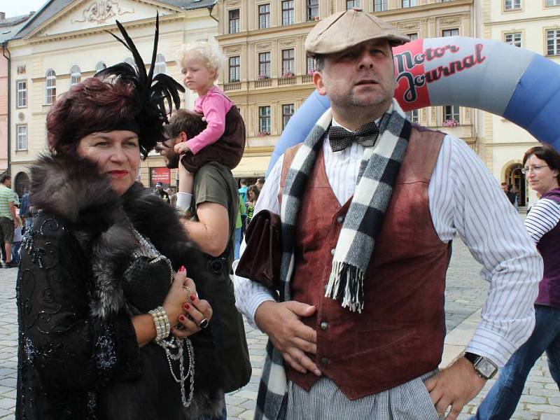 Hanácký okruh: veteráni na Horním náměstí v Olomouci