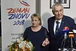 Miloš Zeman po vítězství v prvním kole prezidetských voleb 2018