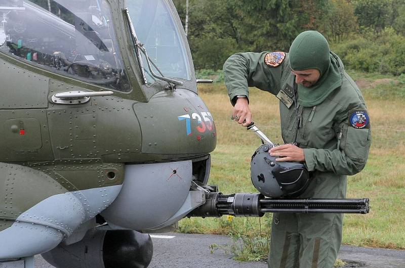 Cvičení vojsk NATO Ramstein Rover 2013 na Libavé