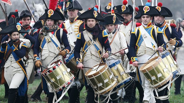 Napoleonská vojska. Ilustrační foto