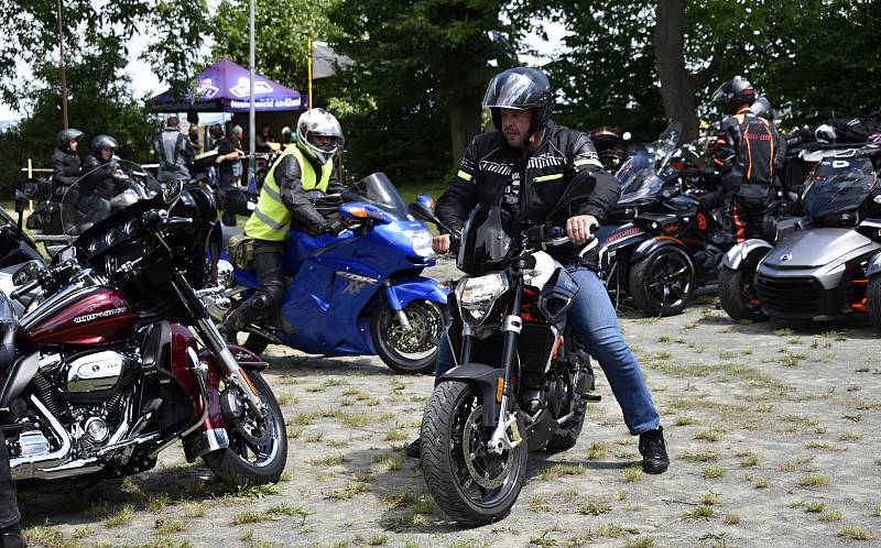 Motorkářský sraz v Odrlicích na Olomoucku, 25.6. 2022