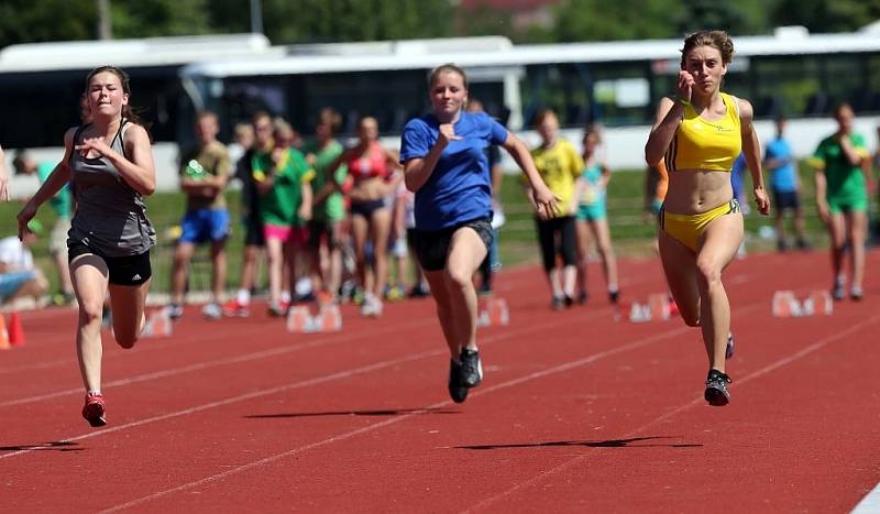 Odznak všestrannosti olympijských vítězů - krajské kolo v Hranicích