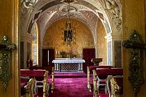 Barokní biskupská kaple Narození Páně v arcibiskupském paláci v Olomouci